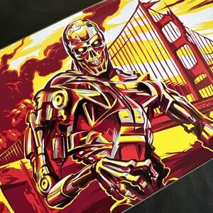 Plan B Pat Duffy 2016 Skateboard Deck Terminator San Francisco RARE 8.375”